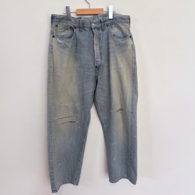 25ss No.37 Washed Wide Denim Pants