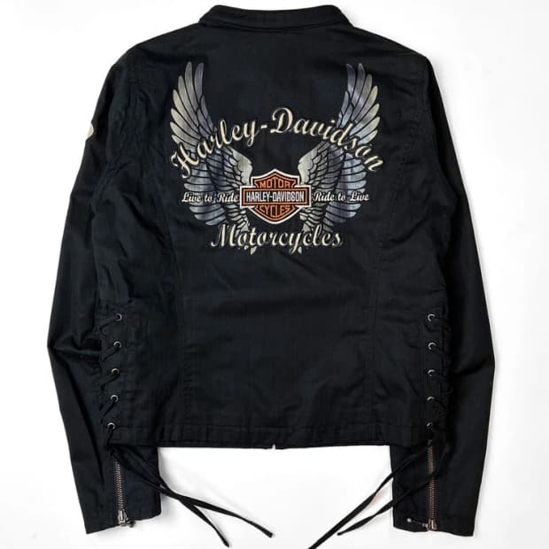 할리데이비슨 우먼스 10s 엔젤 코르셋 레이싱 자켓 PN5394