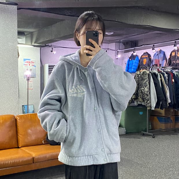 나이키 빅스우시 플리스 후디 바시티 B3540