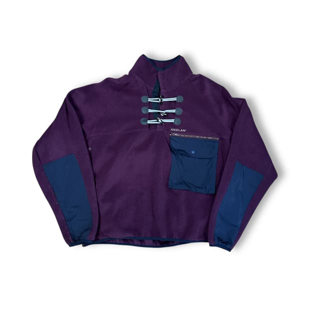 앵글런 플리스 아노락 자켓