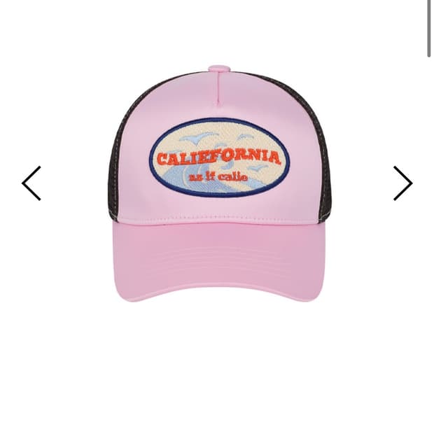 에즈이프캘리 CALIEFORNIA PATCH MESH BALL CAP