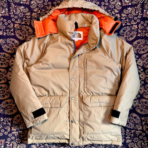 80s Made in USA 노스페이스 시에라파카 골드윈