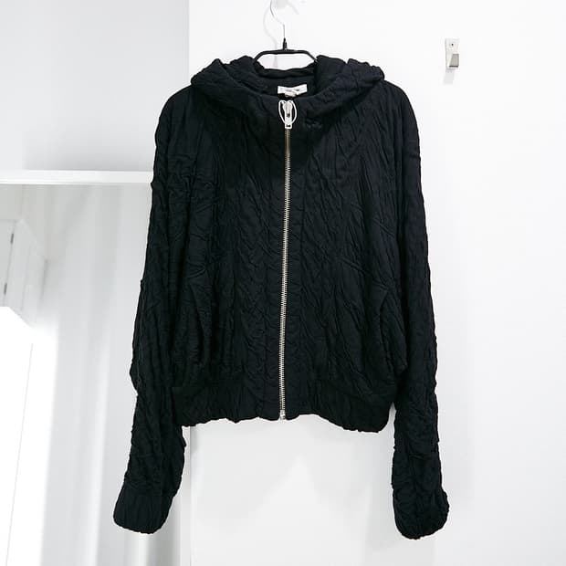 Textured Hoodie Jacket