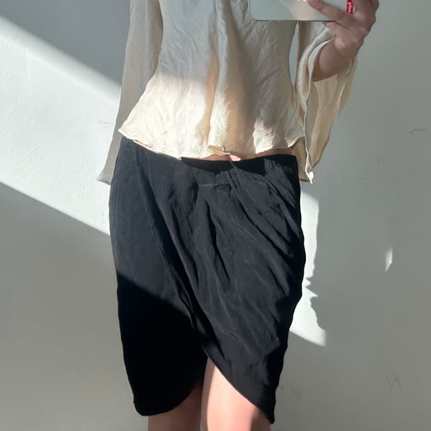 vintage wrap skirt