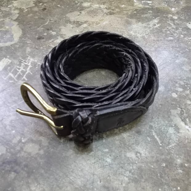 폴로 랄프로렌 가죽 웨빙벨트 위빙벨트 아메카지 워크웨어