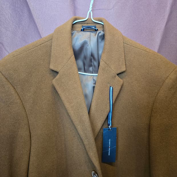 타미힐피거 남성코트