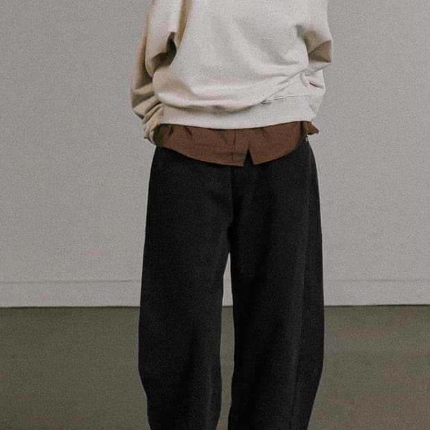 론론 curved denim M사이즈