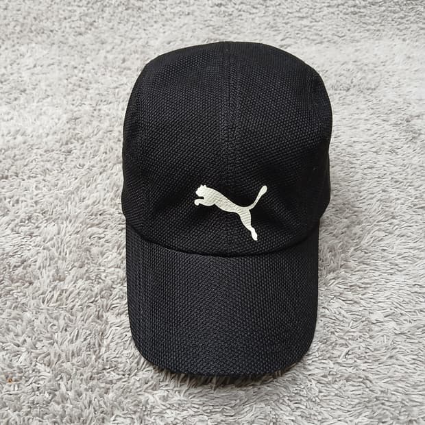 푸마 블랙 메쉬 볼캡