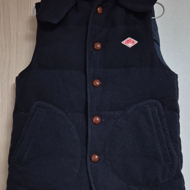 [DANTON] 단톤 울 모사 패딩 베스트 40