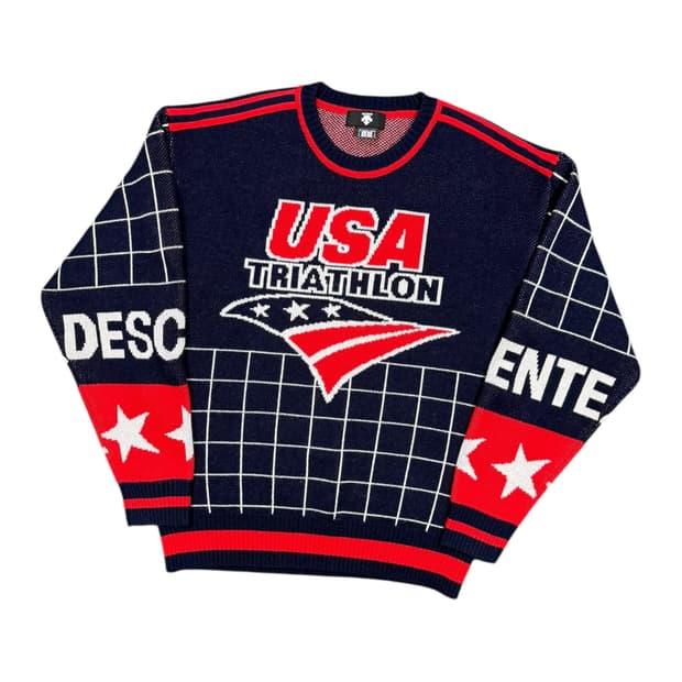 Descente 데상트 USA 라운드넥 니트