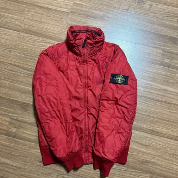 스톤아일랜드 나일론 퀄팅 자켓