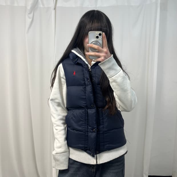 Polo Ralph Lauren Navy Padded Vest