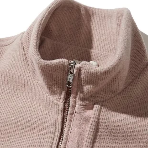 엑슬림 ep 01 니트  져지 핑크