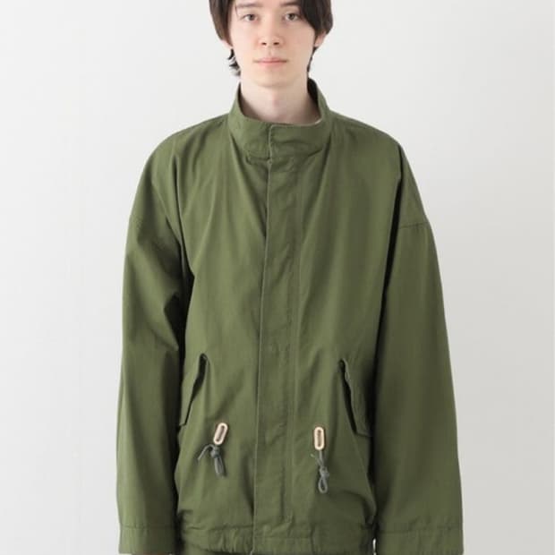 마카웨어 숏 모즈 오가닉코튼 자켓