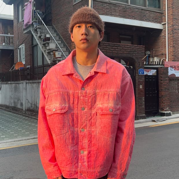 Stussy x Levi’s 스투시 리바이스 자카트 데님 자켓