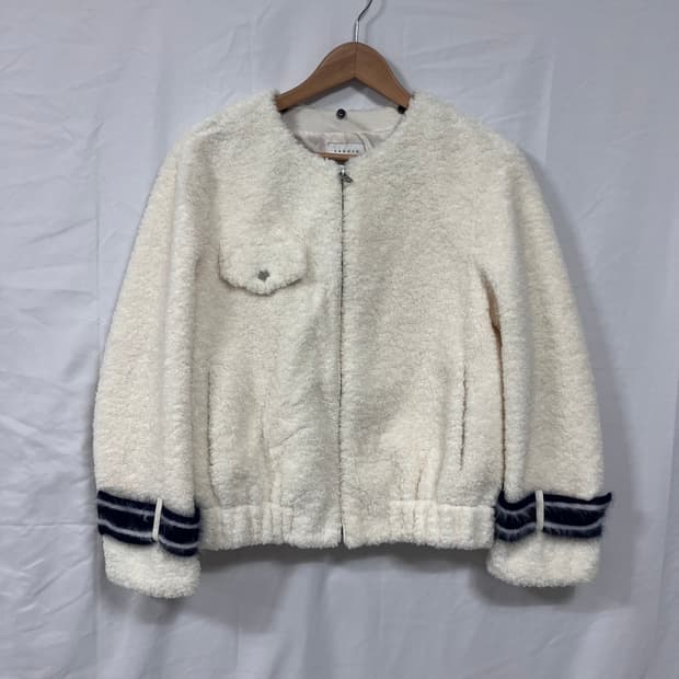 산드로(SANDRO) 퍼 자켓