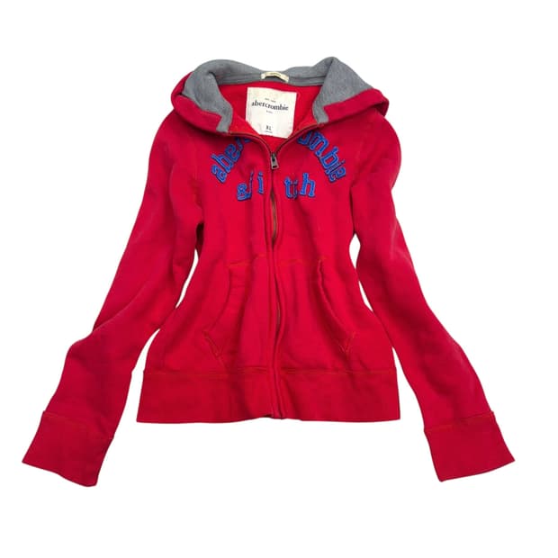 Abercrombie hood zip-up 
