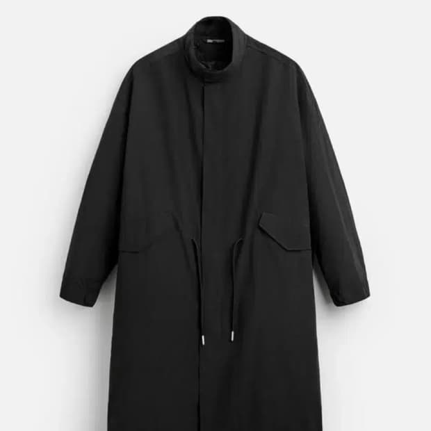 자라 2in1 오버사이즈 파카