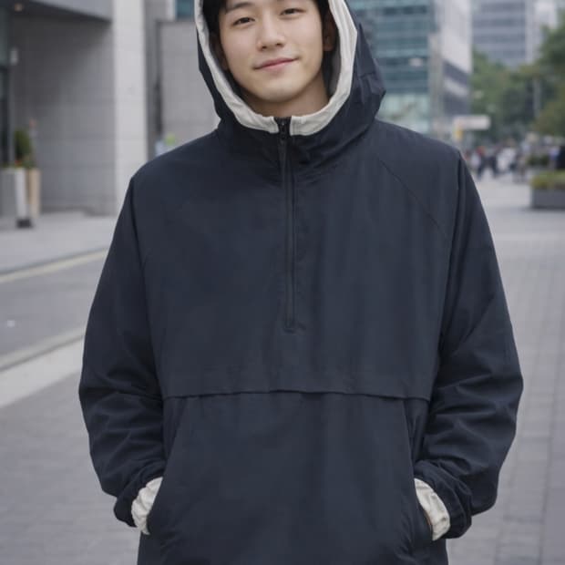 언더아머 후드 아노락(100)