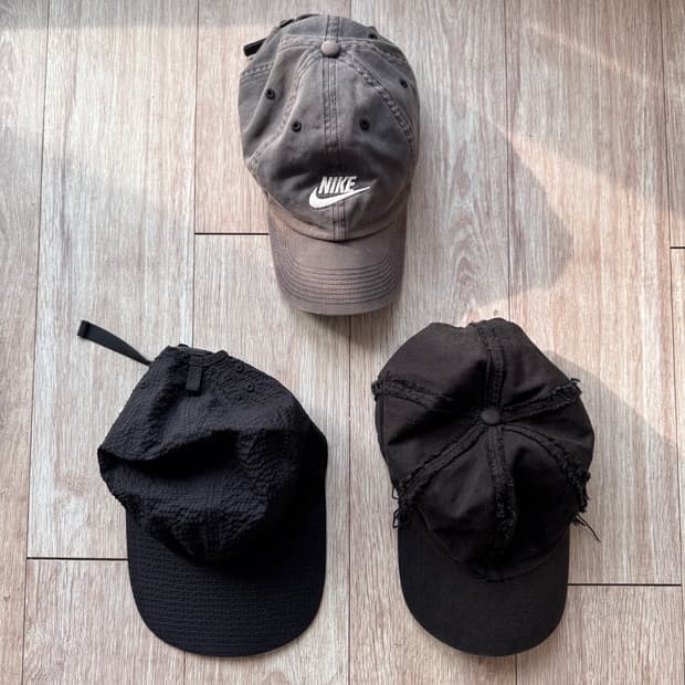 월쓰와일 무브먼트 캡 2종 / 나이키캡 1종 일괄