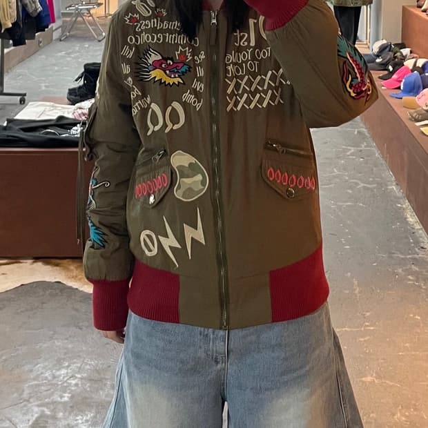 MADNESS 자수패치 자켓 H1776