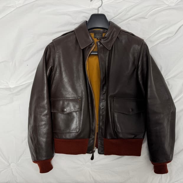 택포150) 버즈릭슨 A-2 레드립 BR80563 40 사이즈