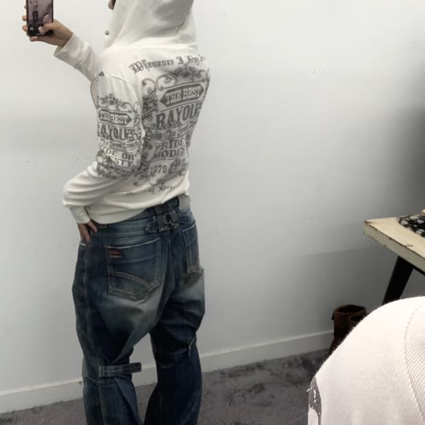 Fubu 본디지 데님