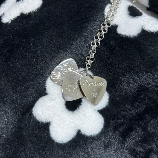 히스테릭글래머 기타 피크 목걸이