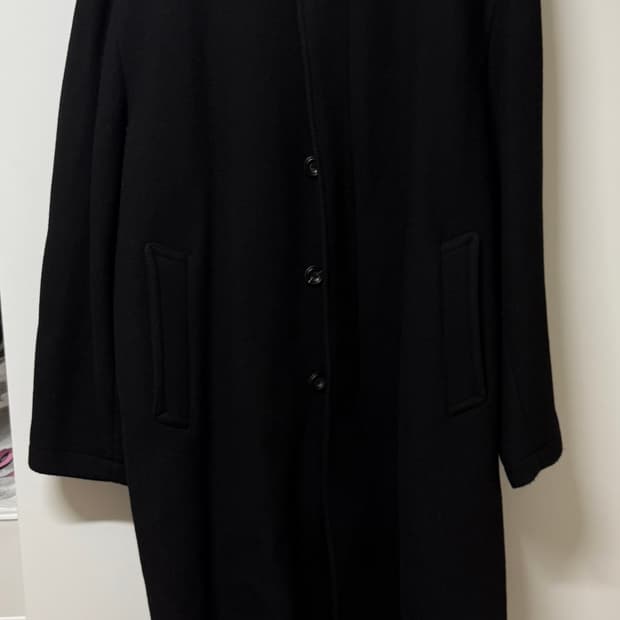 언어펙티드 오버사이즈 발마칸 코트