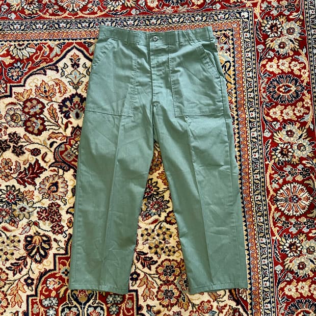 80s US Army OG-507 Utility pants - 36
