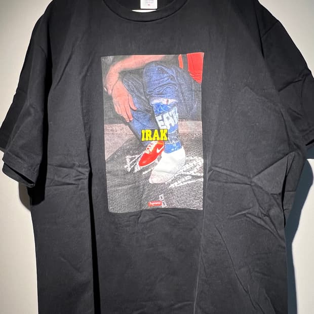 SUPREME X IRAK 슈프림 아이락 콜라보 티셔츠 XL