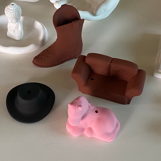 카우보이 모자 인센스 홀더