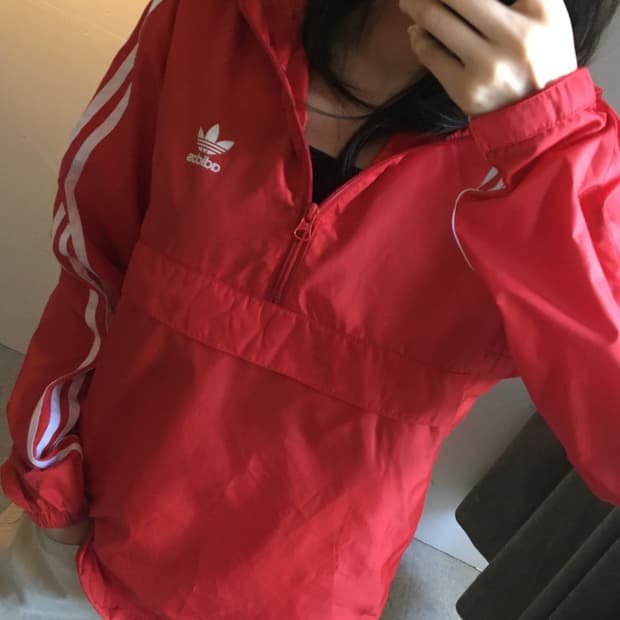 아디다스 사이드라인 아노락
