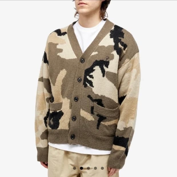 PATTA woodland 카모 가디건