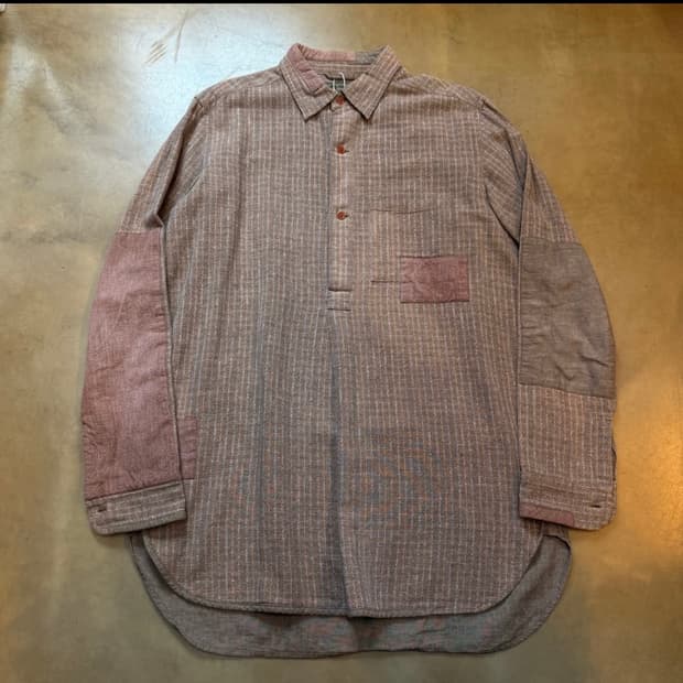 나이젤 카본 하프 버튼업 풀오버