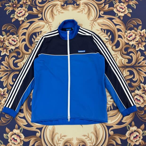 (XXL)아디다스 Adidas 텐노지 트랙탑 져지(블루,투웨이 지퍼)