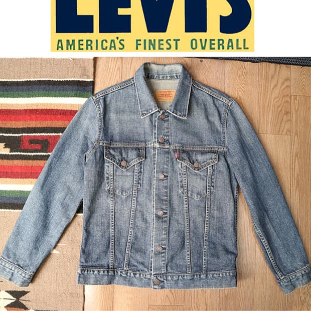 
일본판 05S LEVIS 리바이스 70599 슬림핏 데님자켓

