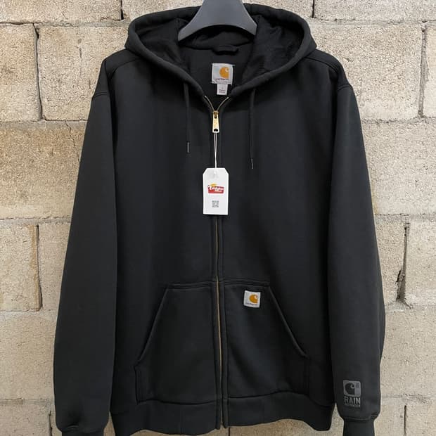 칼하트 레인 디펜터 후드집업
