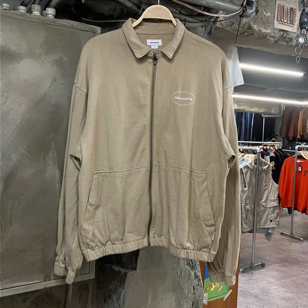 디스이즈네버뎃 셔츠 집업 베이지 L #csz2427