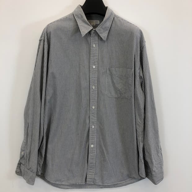 토마스모어 프렌치 스트라이프셔츠 L 오버