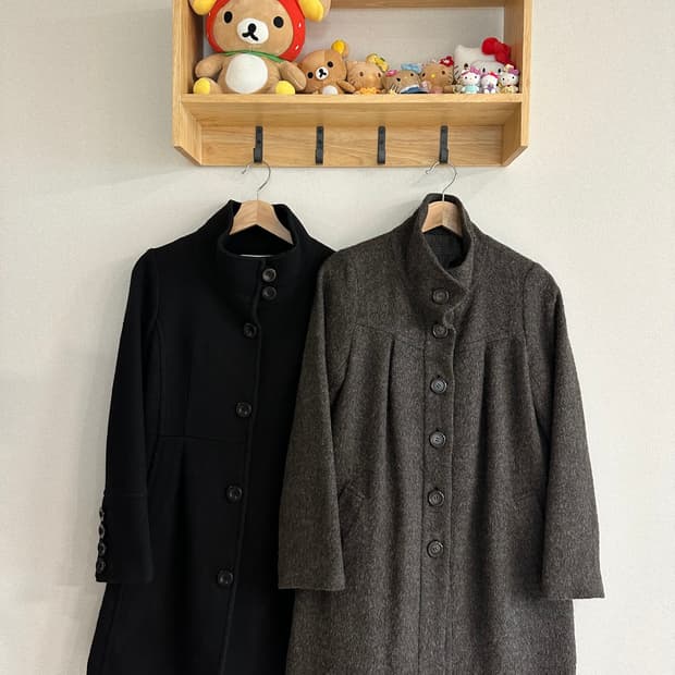 jpn 너드 모리걸 스즈코 하구미 일본맛 코트 