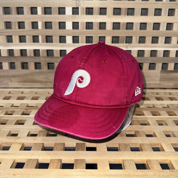 뉴에라 필라델피아 필리스 쿠퍼스타운 버건디 캡
