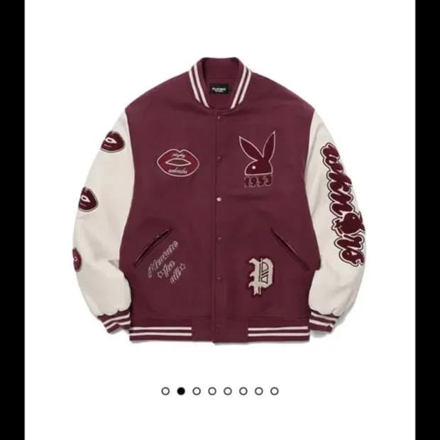 위캔더스 플레이보이 바시티자켓