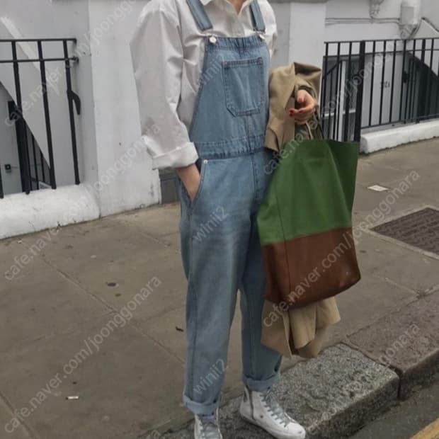 시엔느 오버롤 데님 