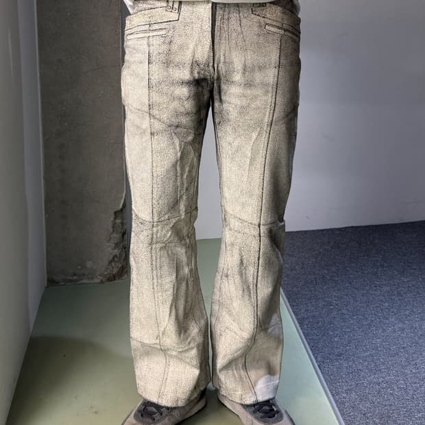 Admix Elements 크래클 레더 팬츠