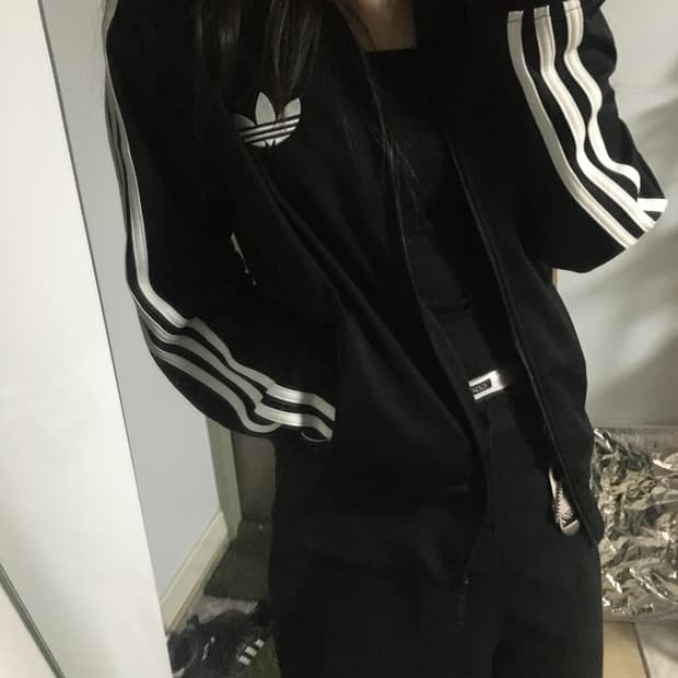 아디다스 구파 블랙 져지