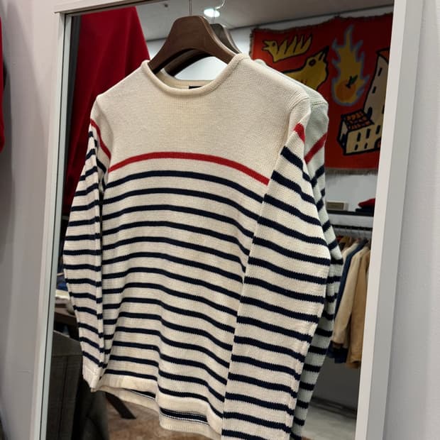 90s Gap 올드갭 스트라이프 코튼 니트