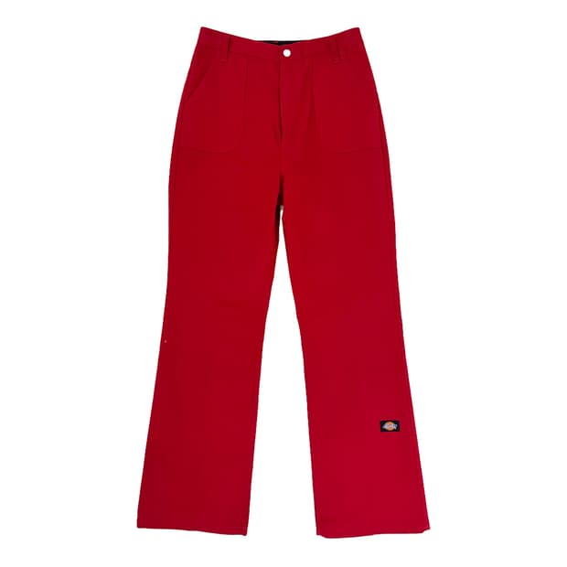 Dickies Red Flared Work Pants/ M