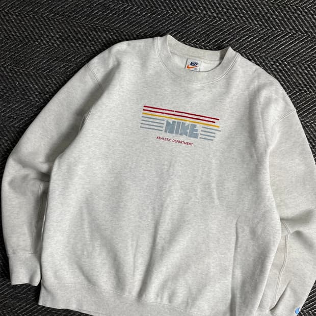 나이키 빅로고 올드스쿨 박시핏 스웻 셔츠y 3178