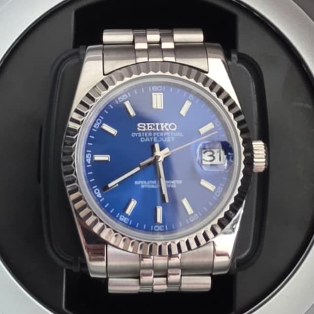 세이코 데이트저스트 청판 커스텀